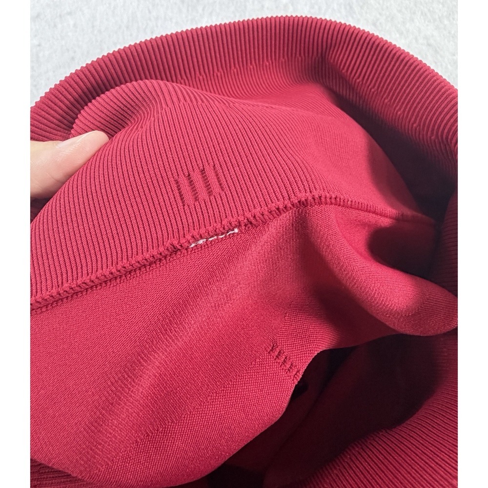 Lululemon Ebb to Street Tight Pink Seamless High Rise Crop Leggings Size 4 - Picture 6 of 9